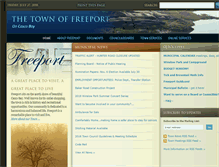 Tablet Screenshot of legacy.freeportmaine.com